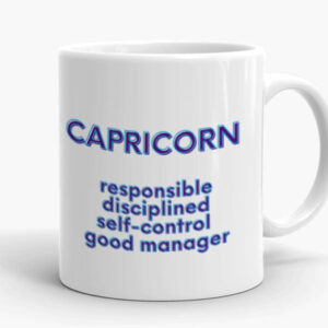Personalized Capricorn Zodiac Mug