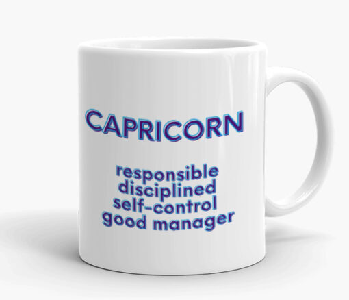 Personalized Capricorn Zodiac Mug