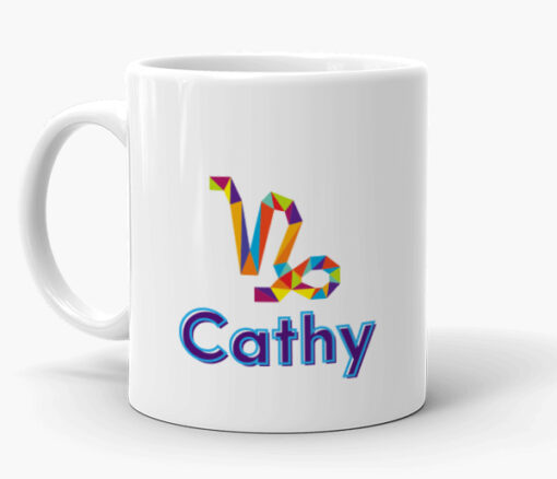Personalized Capricorn Zodiac Mug - Image 2